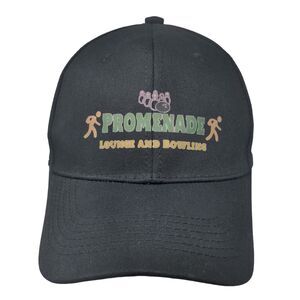 Promenade Lounge And Bowling Slideback Hat Black One Size iFashion